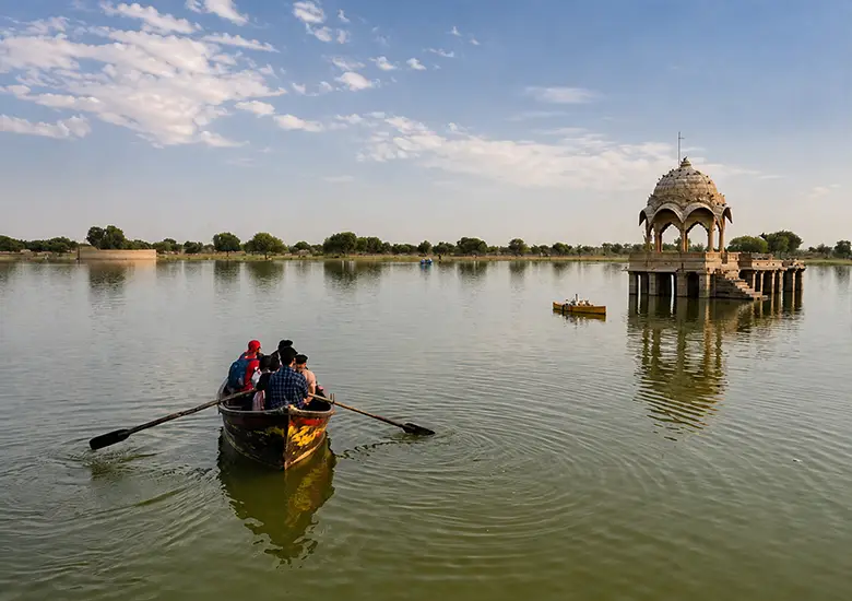 Boating in Jaisalmer 1 boating in jaisalmer