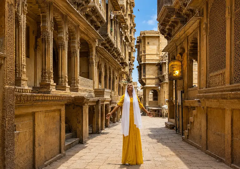 jaisalmer heritage walking tour by damodra desert camp