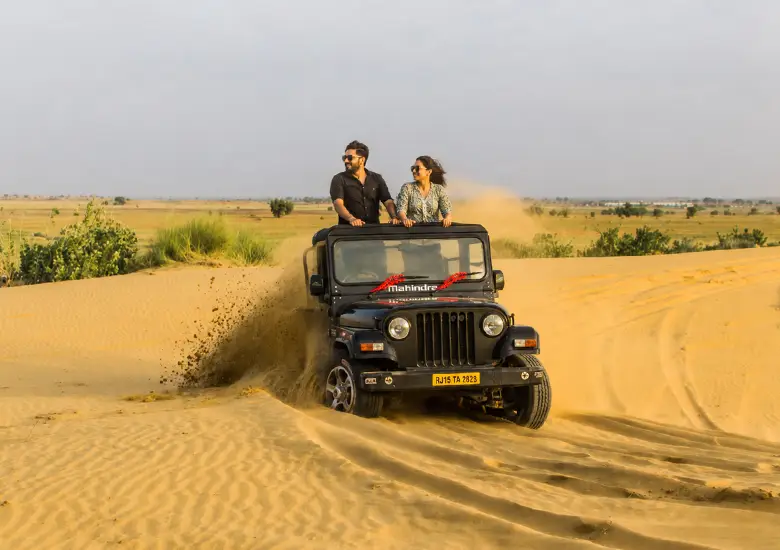 jaisalmer jeep safari by damodra desert camp