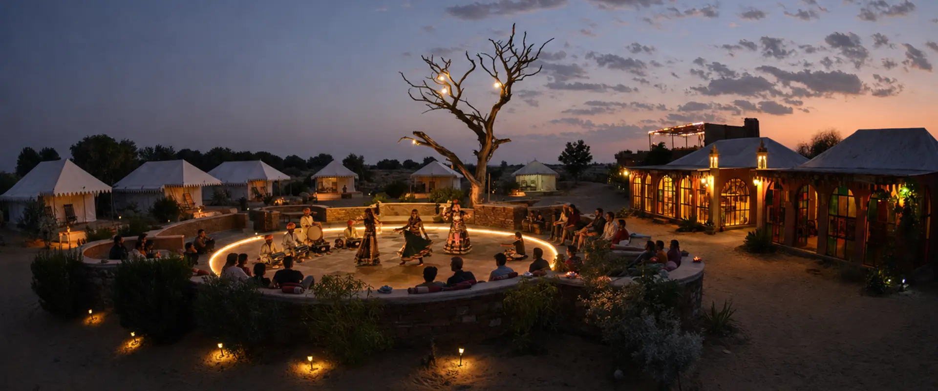 luxury desert camp in jaisalmer