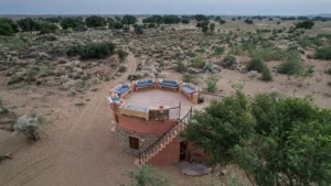 Gallery - Damodra Desert Camp 5 sandstone cottage at damodra desert camp